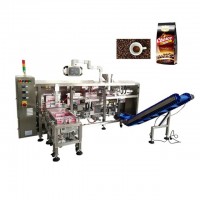 Multi-function Paper Bag Automatic Mini Doypack Coffee Powder Plastic Pouch Packing And Filling Machine